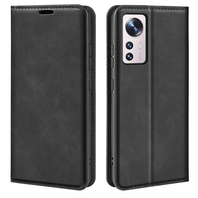 For Xiaomi 12 Lite Retro-skin Magnetic Suction Leather Phone Case, For Xiaomi 12 Lite