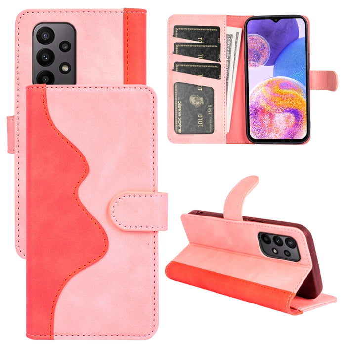 Stitching Horizontal Flip Leather Phone Case, For Samsung Galaxy A23 5G, For Samsung Galaxy A53 5G, For Samsung Galaxy M23 5G, For Samsung Galaxy A13 4G, For Samsung Galaxy A33 5G