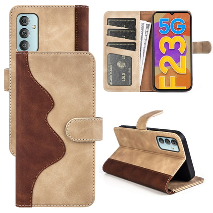 Stitching Horizontal Flip Leather Phone Case, For Samsung Galaxy A23 5G, For Samsung Galaxy A53 5G, For Samsung Galaxy M23 5G, For Samsung Galaxy A13 4G, For Samsung Galaxy A33 5G