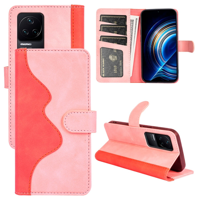 Stitching Horizontal Flip Leather Phone Case, For Xiaomi Redmi K50