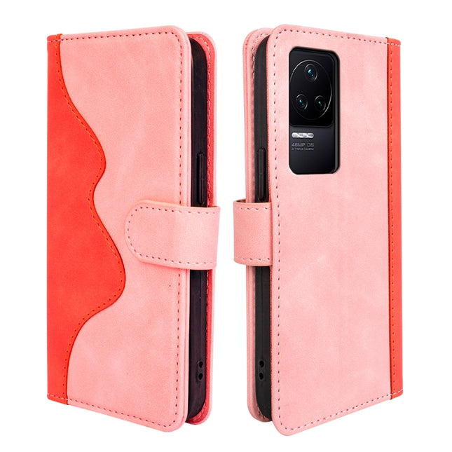 Stitching Horizontal Flip Leather Phone Case, For Xiaomi Redmi K50