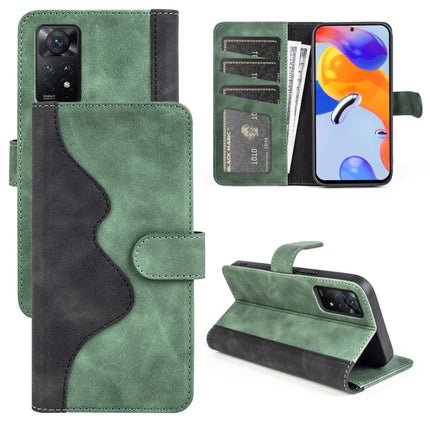 Stitching Horizontal Flip Leather Phone Case, For Xiaomi Poco M4 Pro 4G, For Xiaomi 12 Pro, For Xiaomi Redmi Note 11 Pro 5G Global / 4G, For Xiaomi Redmi K50 Pro