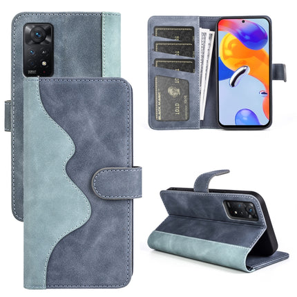 Stitching Horizontal Flip Leather Phone Case, For Xiaomi Poco M4 Pro 4G, For Xiaomi 12 Pro, For Xiaomi Redmi Note 11 Pro 5G Global / 4G, For Xiaomi Redmi K50 Pro
