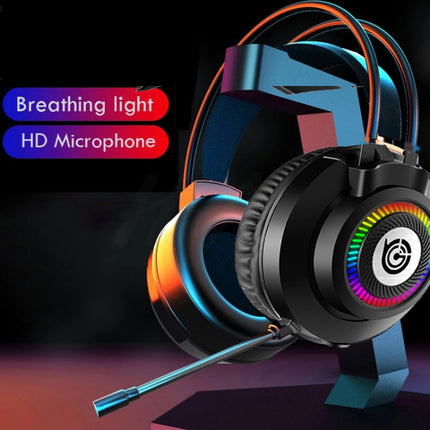 GT9 Professional LED Light Wired Gaming Headset with Mic for PC/PS4/PS5, GT9
