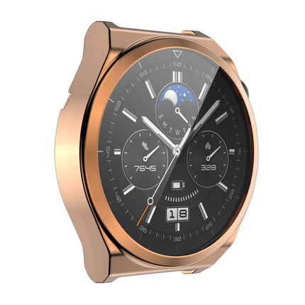 ENKAY Full Coverage Electroplated Soft TPU Case with Screen Protection, For Huawei Watch GT 3 Pro 46mm, For Huawei Watch GT 3 Pro 43mm