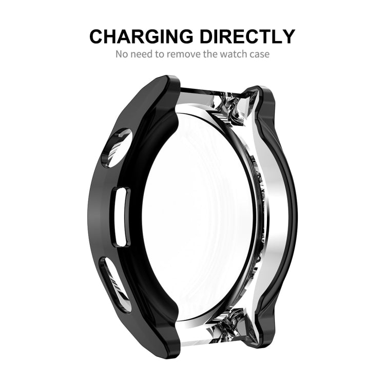 ENKAY Full Coverage Electroplated Soft TPU Case with Screen Protection, For Huawei Watch GT 3 Pro 43mm, For Huawei Watch GT 3 Pro 46mm