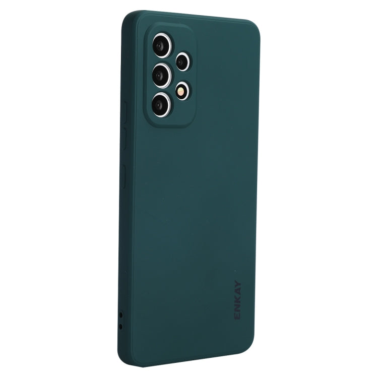 For Samsung Galaxy A53 5G ENKAY Liquid Silicone Soft Shockproof Phone Case, For Samsung Galaxy A53 5G