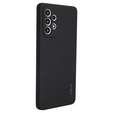 For Samsung Galaxy A73 5G ENKAY Liquid Silicone Soft Shockproof Phone Case, For Samsung Galaxy A73 5G
