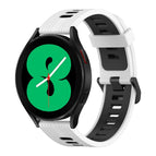 For Samsung Galaxy Watch 4 40mm / White+Black