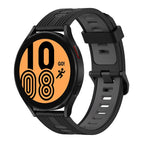 For Samsung Galaxy Watch 4 44mm / Black+Grey