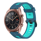 For Samsung Galaxy Watch3 41mm / Blue+Water Duck