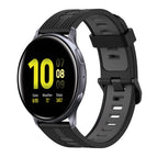 For Samsung Galaxy Watch Active 2 44mm / Black+Grey