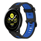 For Samsung Galaxy Watch Active 40mm / Black+Blue