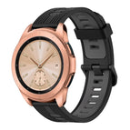For Samsung Galaxy watch 42mm / Black+Grey