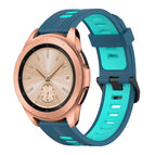 For Samsung Galaxy watch 42mm / Blue+Water Duck