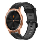 For Garmin Move Luxe / Black+Grey