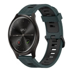 For Garmin Move Style / Olive Green + Black