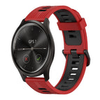 For Garmin Move Style / Red+Black