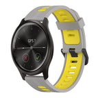 For Garmin Move Style / Grey+Yellow