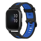 For Garmin Venu sq / Black+Blue