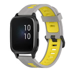 For Garmin Venu sq / Grey+Yellow