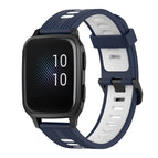 For Garmin Venu sq / Dark Blue+White