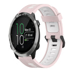 For Garmin Forerunner 645 Music / Pink+White