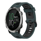 For Garmin Forerunner 645 Music / Olive Green + Black