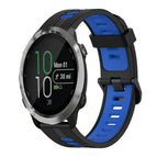For Garmin Forerunner 645 Music / Black+Blue