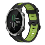 For Garmin Forerunner 645 Music / Black+Green