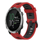 For Garmin Forerunner 645 Music / Red+Black
