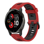 For Garmin Venu 2 Plus / Red+Black