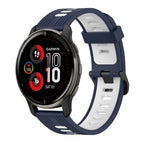 For Garmin Venu 2 Plus / Dark Blue+White