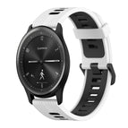 For Garmin Move Sport / White+Black
