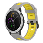 For Garmin Vivoactive3 / Grey+Yellow