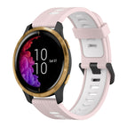 For Garmin Venu / Pink+White