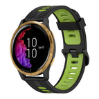 For Garmin Venu / Black+Green