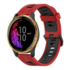 For Garmin Venu / Red+Black