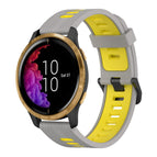 For Garmin Venu / Grey+Yellow