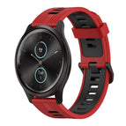 For Garmin Vivomove / Red+Black