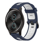 For Garmin Vivomove / Dark Blue+White