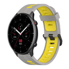 For Amazfit GTR 2 / Grey+Yellow