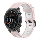 For Amazfit GTR 47mm / Pink+White