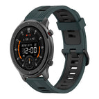 For Amazfit GTR 47mm / Olive Green + Black