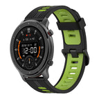For Amazfit GTR 47mm / Black+Green
