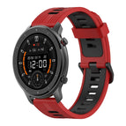 For Amazfit GTR 47mm / Red+Black