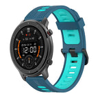 For Amazfit GTR 47mm / Blue+Water Duck