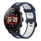 For Amazfit Stratos / Dark Blue+White