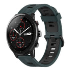 For Amazfit 2 Stratos / Olive Green + Black