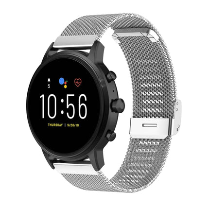 22mm Milan Metal Steel Mesh One Buckle Watch Band, For Huawei GT3 Pro 46mm